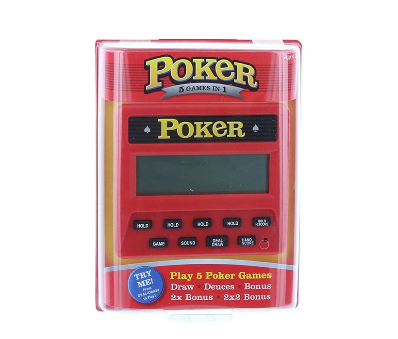Electronic poker game walmart playing online poker as a job